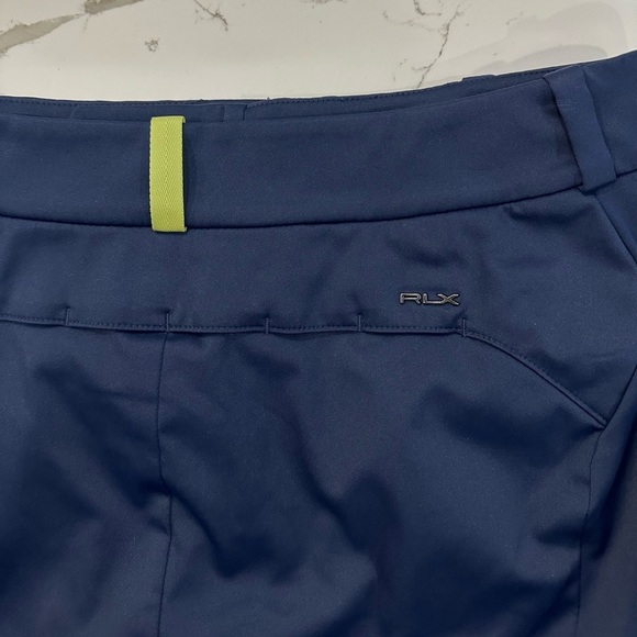 Ralph Lauren RLX  4 Way Stretch Skirt Skort Navy Blue Pocket Golf Tennis Sz 4 - Picture 2 of 8